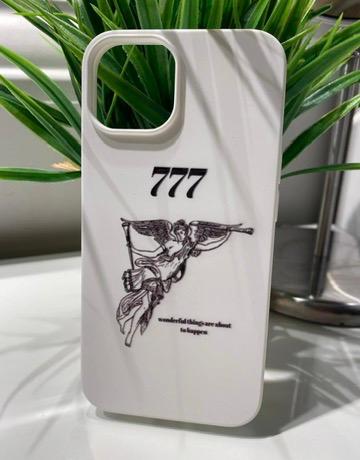 777 Temalı Lüx Premium İçi Kadifeli Telefon Kılıfı KOD 050