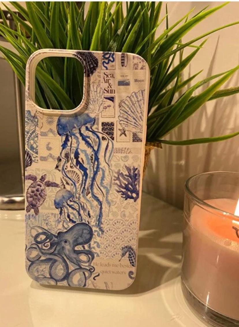Sanat Temalı Lüx Premium İçi Kadifeli Telefon Kılıfı KOD 066