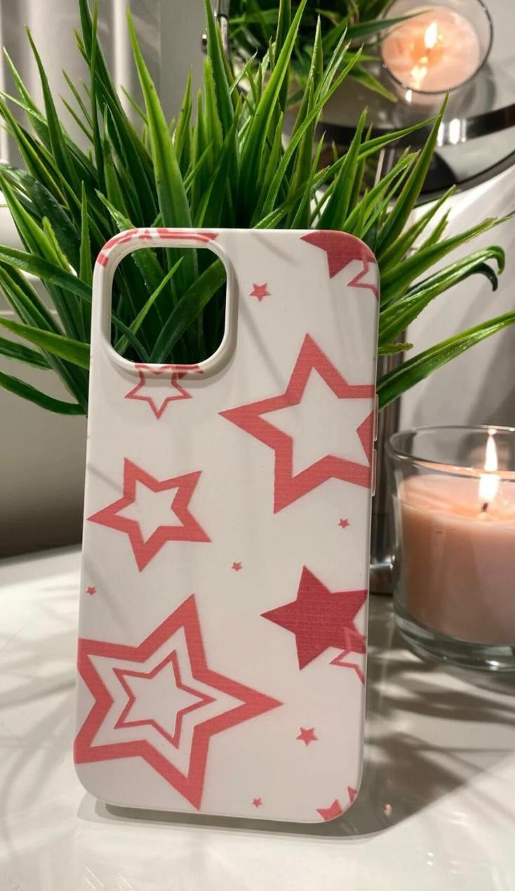 Yıldız Temalı Lüx Premium İçi Kadifeli Telefon Kılıfı KOD 065
