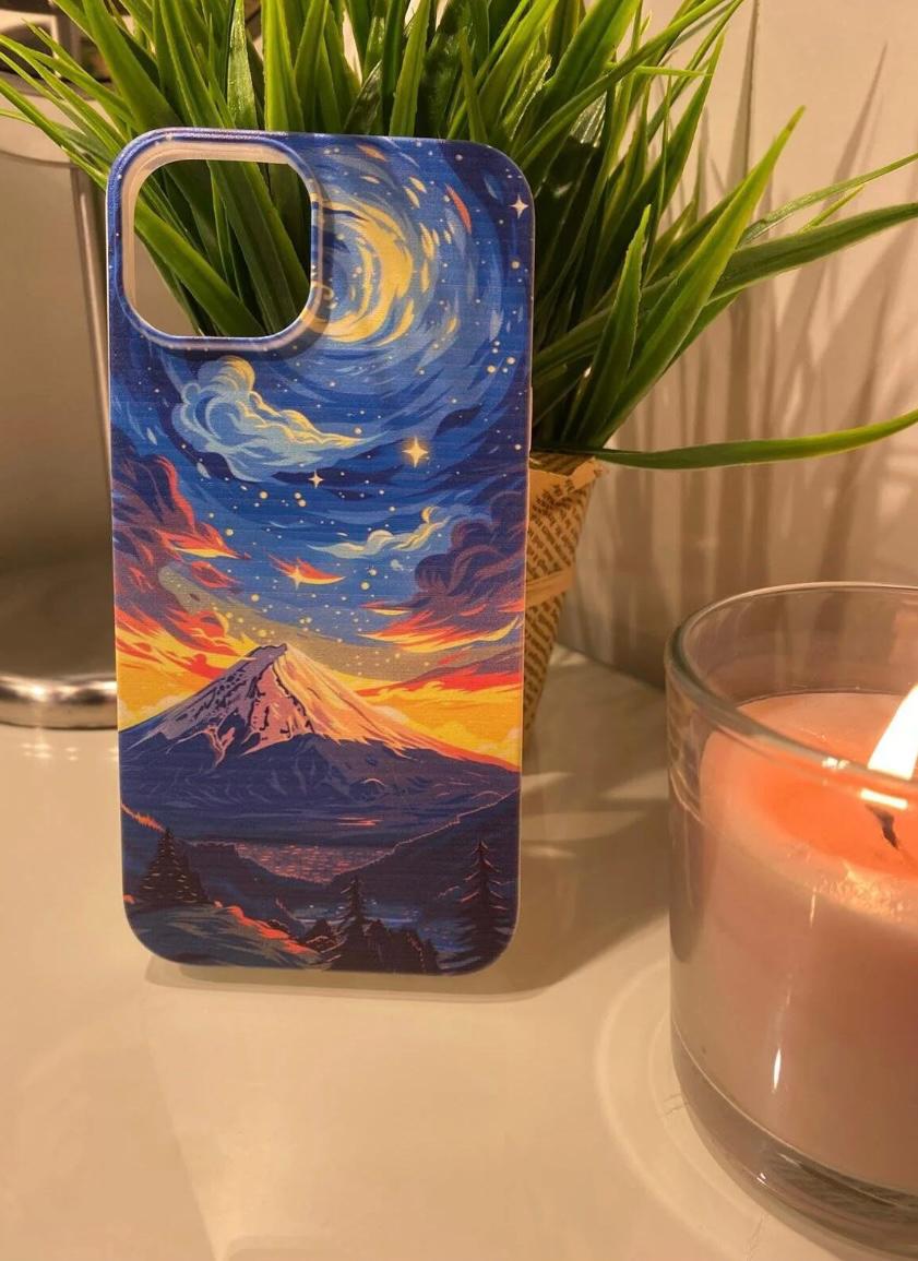 Sanat Temalı Lüx Premium İçi Kadifeli Telefon Kılıfı KOD 053