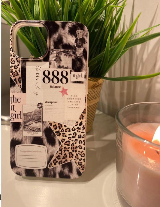 888 Temalı Lüx Premium İçi Kadifeli Telefon Kılıfı KOD 069