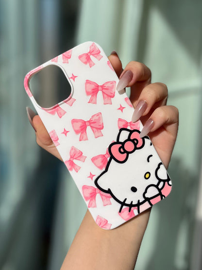 Hello Kitty Temalı Lüx Premium İçi Kadifeli Telefon Kılıfı KOD 150