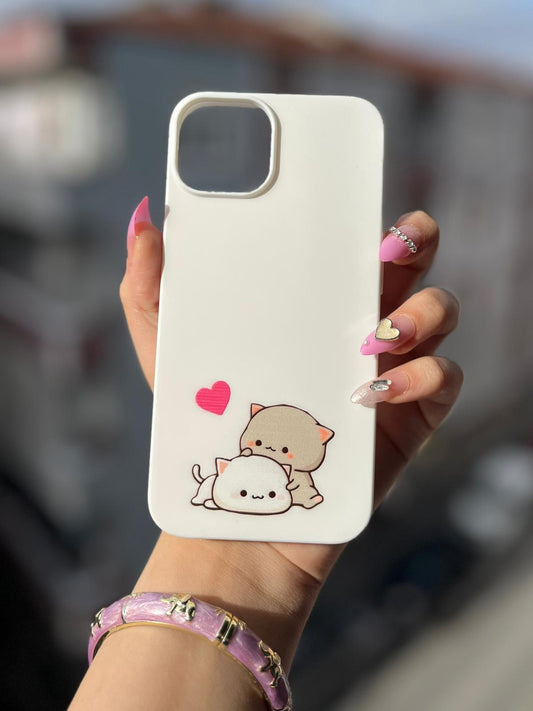 Bubu ve Dudu Temalı Lüx Premium İçi Kadifeli Telefon Kılıfı KOD 142