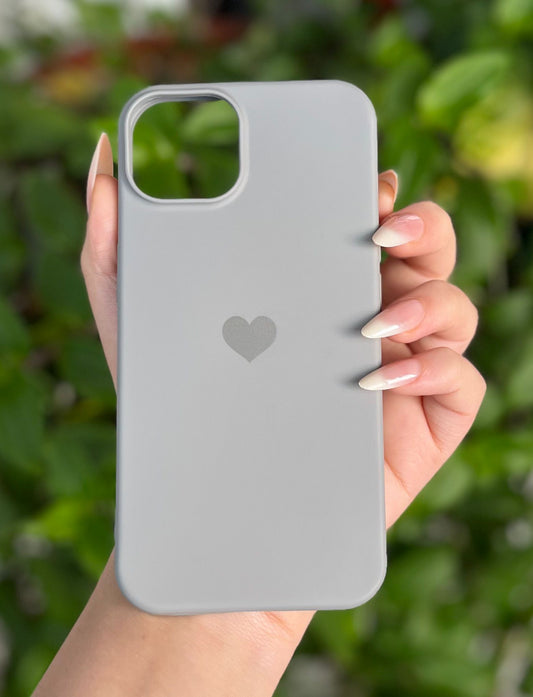 Kalp Temalı Lüx Premium İçi Kadifeli Telefon Kılıfı KOD 099