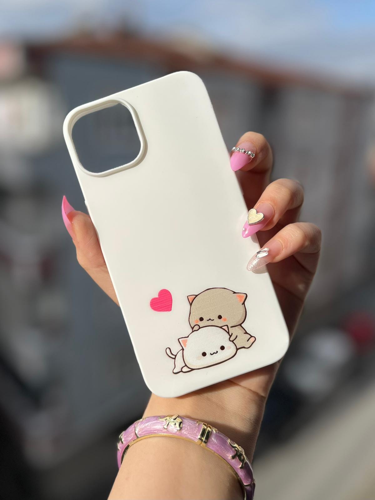 Bubu ve Dudu Temalı Lüx Premium İçi Kadifeli Telefon Kılıfı KOD 142
