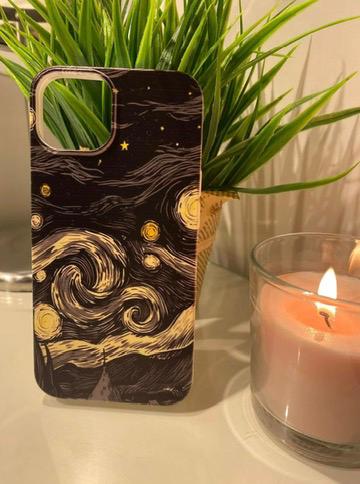Sanat Temalı Lüx Premium İçi Kadifeli Telefon Kılıfı KOD 051