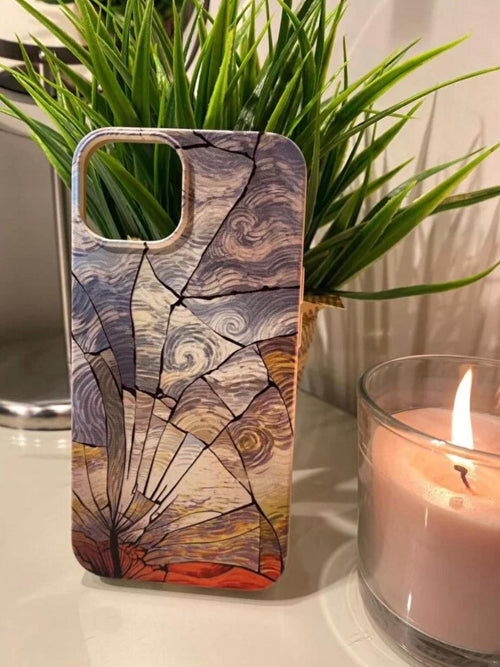 Sanat Temalı Lüx Premium İçi Kadifeli Telefon Kılıfı KOD 030