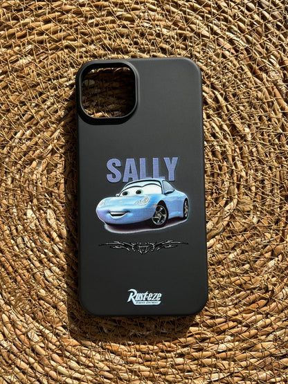 Sally ve McQueen Desenli Lüx Premium İçi Kadifeli Çift Telefon Kılıfı