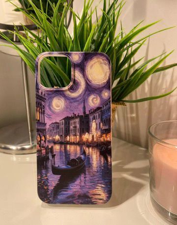 Sanat Temalı Lüx Premium İçi Kadifeli Telefon Kılıfı KOD 048