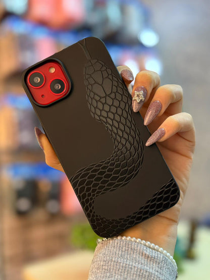 Yılan Temalı Lüx Premium İçi Kadifeli Telefon Kılıfı KOD 166