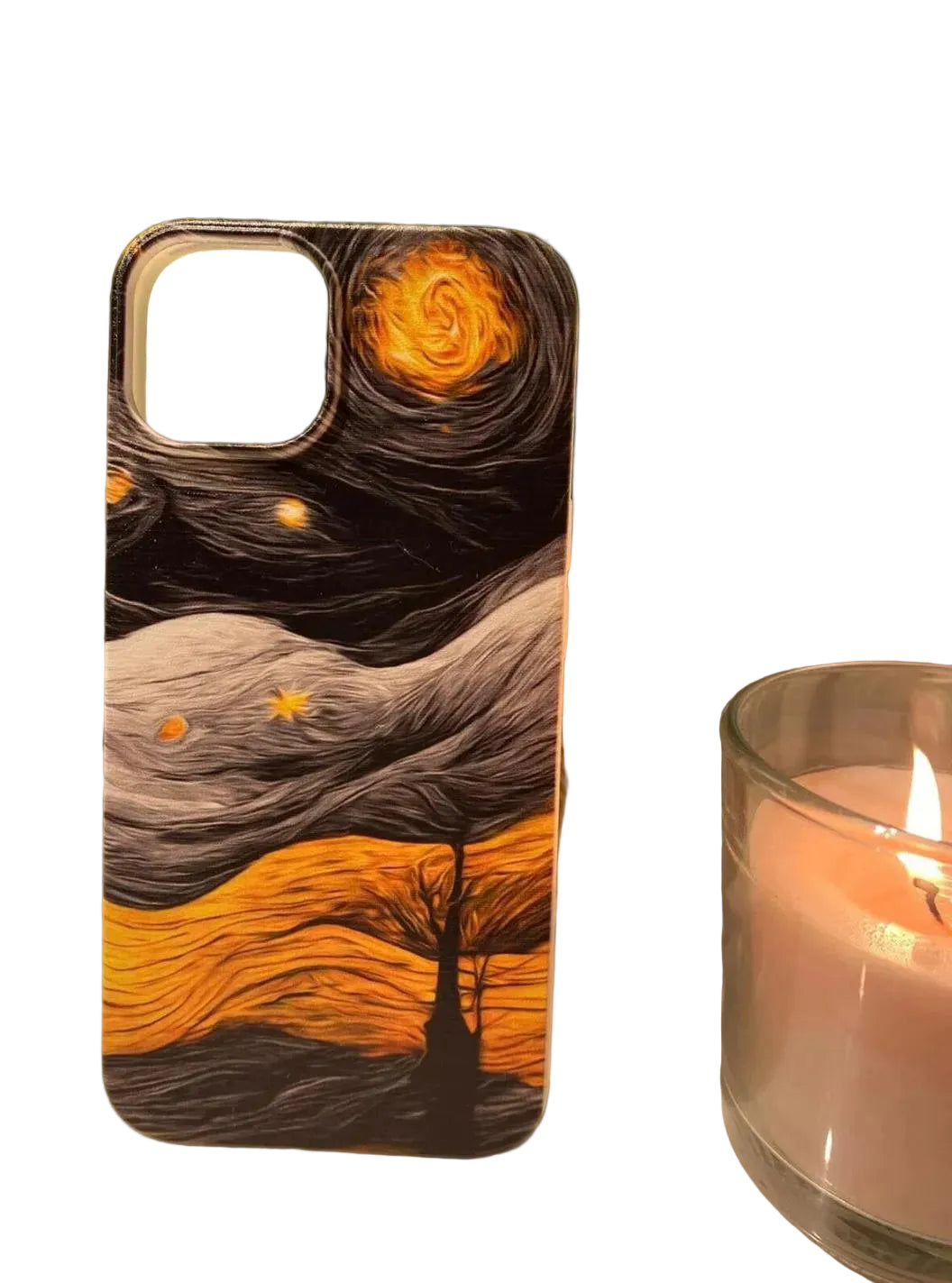 Sanat Temalı Lüx Premium İçi Kadifeli Telefon Kılıfı KOD 027