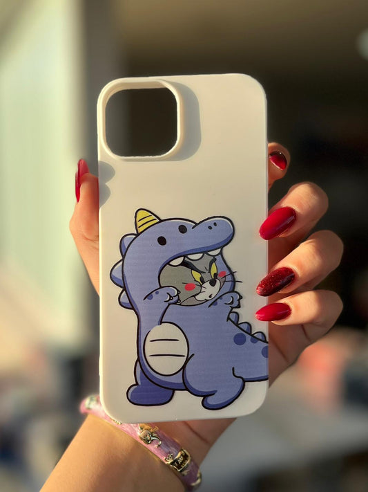 Tom Temalı Lüx Premium İçi Kadifeli Telefon Kılıfı KOD 156