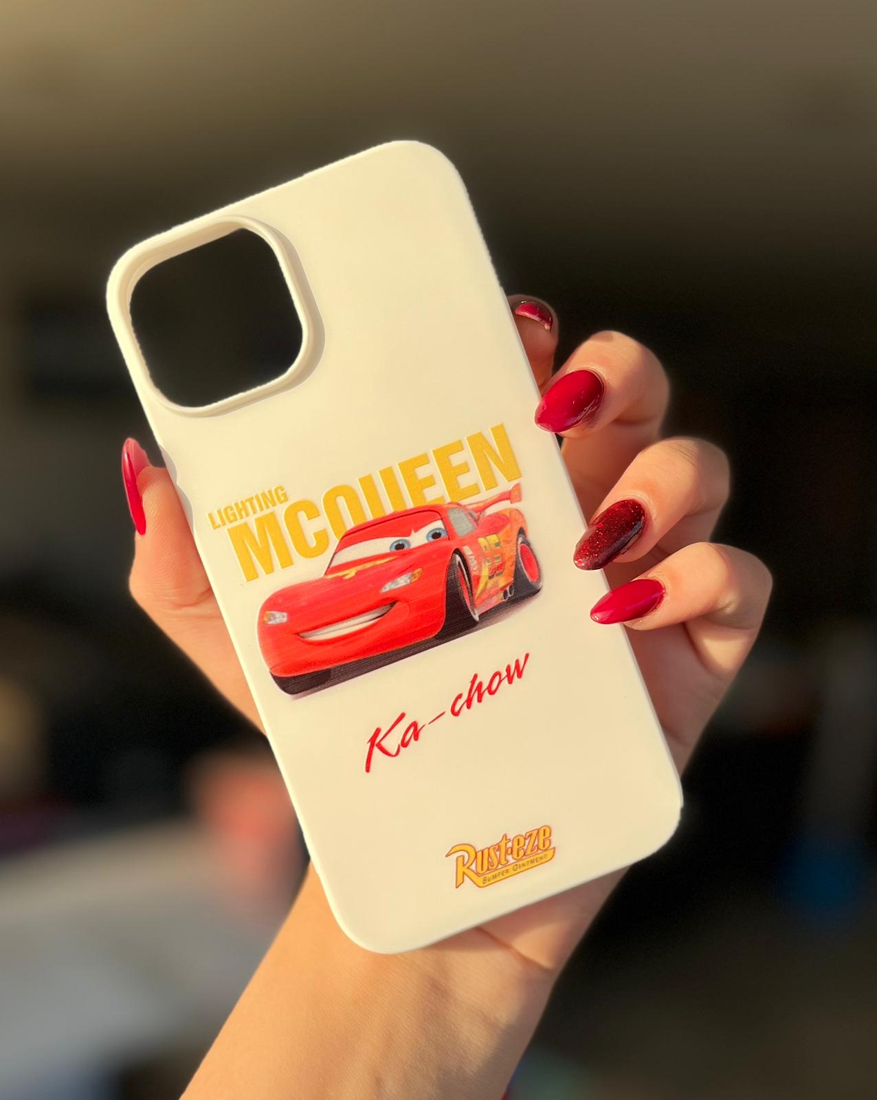 McQueen Temalı Lüx Premium İçi Kadifeli Telefon Kılıfı KOD 158