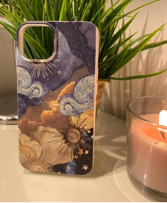 Sanat Temalı Lüx Premium İçi Kadifeli Telefon Kılıfı KOD 057