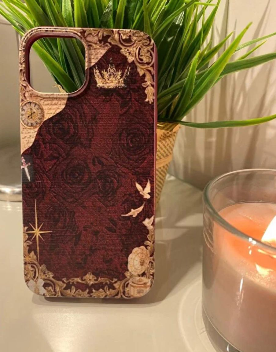 Sanat Temalı Lüx Premium İçi Kadifeli Telefon Kılıfı KOD 044