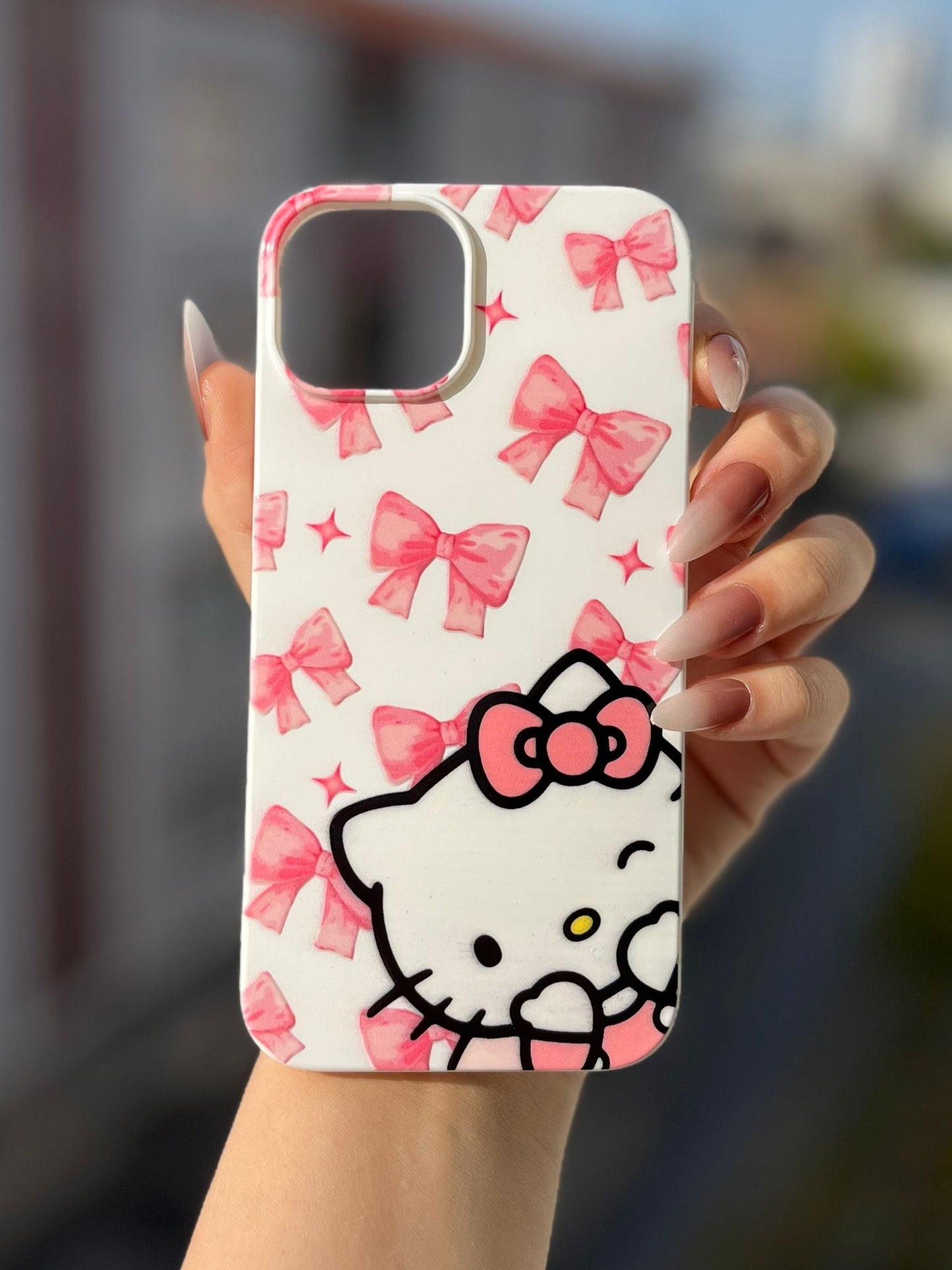Hello Kitty Temalı Lüx Premium İçi Kadifeli Telefon Kılıfı KOD 150